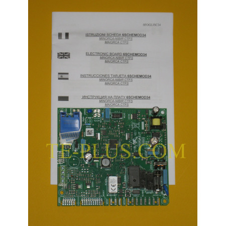 Плата керування Nordgas 0SCHEMOD34 котла Nova Florida Nibir monotermica CTFS 9- CTFS 24